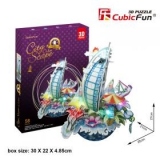 Puzzle 3D cu LED - Cityscape Dubai