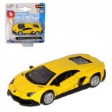 Macheta auto Lamborghini Aventador 1:64 - galben metalizat