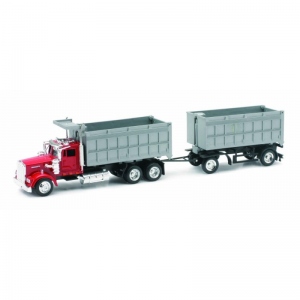 Camion diecast Kenworth W900 pentru gunoi