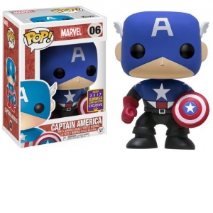 Funko Pop! Captain America Black and Blue