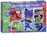 PUZZLE EROI IN PIJAMALE, 35 PIESE