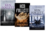 Pachet Ken Follett (3 carti): Codul Zero. O avere periculoasa. Printre lei