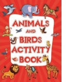 Animals and birds activity book