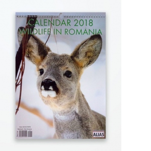 Calendar de perete 2018 - Wildlife in Romania