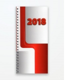 Agenda planner cu spirala 2018