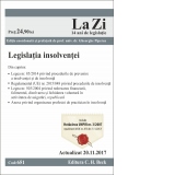 Legislatia insolventei. Cod 651. Actualizat la 20.11.2017