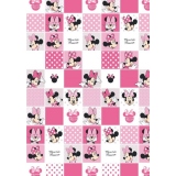 Cearsaf pat Minnie Mouse, 140x200 cm