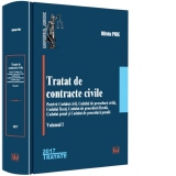 Tratat de contracte civile. Potrivit Codului civil, Codului de procedura civila, Codului fiscal, Codului de procedura fiscala, Codului penal si Codului de procedura penala.Volumul I