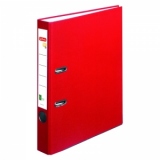 BIBLIORAFT ONE FILE A4 5 CM FSC ROSU