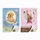 Carte de colorat A4, 28 file, motiv Pretty Pets