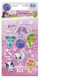 Abtibilduri pufoase Littlest Pet Shop