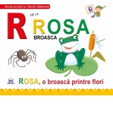 R de la Rosa Broasca. Rosa, o broasca printre flori