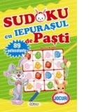 Sudoku cu iepurasul de Pasti. 89 de autocolante (de la 4 ani)