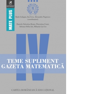 Teme supliment Gazeta Matematica. Clasa a IV-a