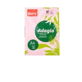 Hartie colorata A4 160g/mp, culori deschise (pastel), 250 coli/top - Roz