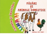 Coloram si invatam! Pasari si animale domestice