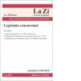 Legislatia concurentei. Cod 655. Actualizat la 14.05.2018