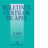 Buletinul Curtilor de Apel nr. 1/2018