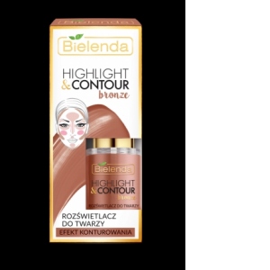 HIGHLIGHT & CONTOUR Crema Iluminatoare cu Efect de Conturare - BRONZE 15ml