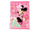 Caiet capsat Minnie Mouse Roz, 40 file, 17 x 24 cm, dictando