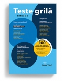 Teste grila - Drept civil / Drept procesual civil / Drept penal / Procedura penala - Editia a V-a