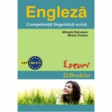 Engleza - Competenta lingvistica scrisa. Eseuri