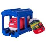 Set locomotiva si garaj Chuggington. Asher