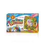 Set creatie pentru pictura Orange Elephant, Flowers 3D 1