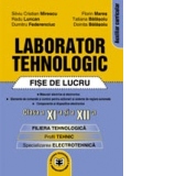 Laborator tehnologic clasa a XI-a si a XII-a. Fise de lucru. Filiera tehnologica, profil tehnic, specializarea electrotehnica