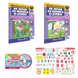 Set activitati integrate Mihaela si Azorel Sem I + Sem II, 4 - 5 ani+ DVD