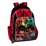 Rucsac pentru scoala 4 compartimente colectia Bakugan