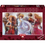 Puzzle 1000 piese - Panoramic Just Love - LENA SOTSKOVA