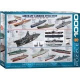 Puzzle 1000 piese Aircraft Carrier Evolution