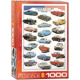 Puzzle 1000 piese American Cars