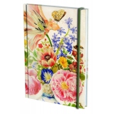 Agenda A6 Detaliu Flowers in Chinese Case, Merian Maria Sibylla