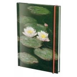 Agenda A5 banda elastica Waterlillies, Claude Monet