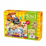Puzzle 5 in 1 (kiddy puzzles) - Jucarii