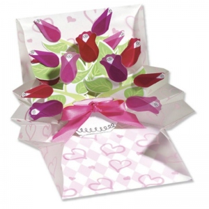 Felicitare 3D Treasure-Buchet de Flori