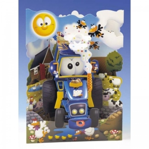 Felicitare 3D Tractor-Swing Cards