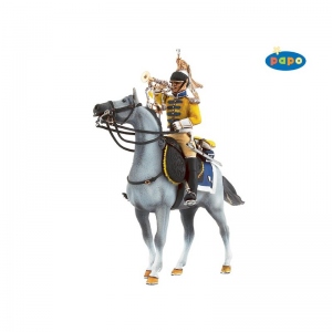 Set figurine Papo - Cavaler cu trompeta - colectia Prestige