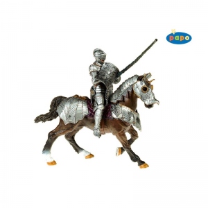 Set figurine Papo - Cavaler si cal in armura - colectia Prestige