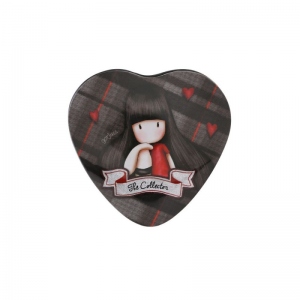 Gorjuss Tartan - Cutie forma inima - The Collector