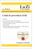 Codul de procedura civila. Cod 675. Actualizat la 17.09.2018