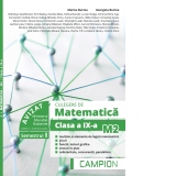 Culegere de matematica M2. Clasa a IX-a, semestrul I. Multimi si elemente de logica matematica, siruri, functii, lecturi grafice, vectori in plan, coliniaritate, concurenta, paralelism