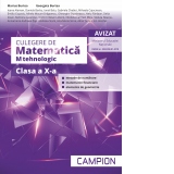 Culegere de matematica. M-tehnologic. Clasa a X-a. Metode de numarare, matematici financiare, elemente de geometrie