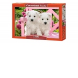 Puzzle Castorland 1500 piese Catelusi Terrier