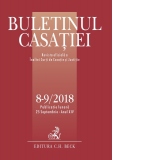 Buletinul Casatiei nr. 8-9/2018