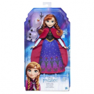 Papusa Frozen Anna Fashion Luminile Nordului