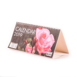 Calendar de birou cu spira 2019 - Trandafiri