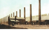 Vedere Londra, fabrica de furnale din anii 1834